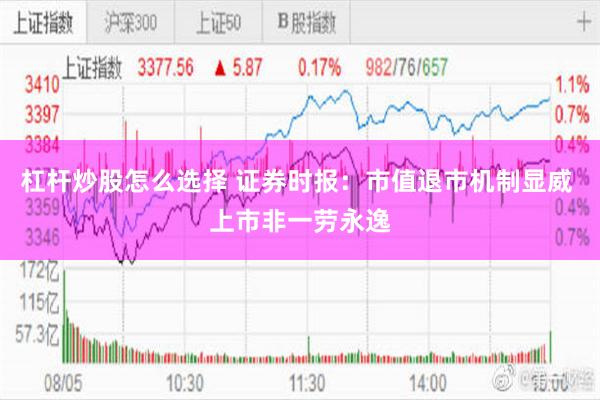 杠杆炒股怎么选择 证券时报：市值退市机制显威 上市非一劳永逸