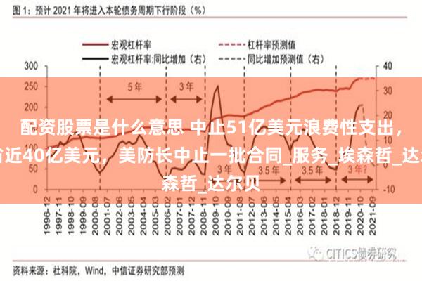 配资股票是什么意思 中止51亿美元浪费性支出，节省近40亿美元，美防长中止一批合同_服务_埃森哲_达尔贝