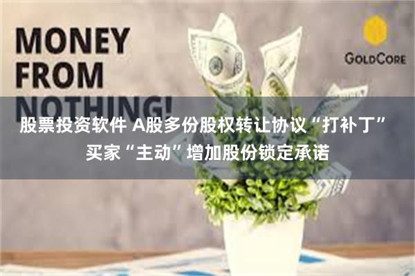 股票投资软件 A股多份股权转让协议“打补丁” 买家“主动”增加股份锁定承诺